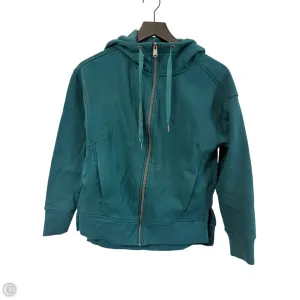 Sweatshirt Hoodie By Avia In Green, Size: S Green Fit StaticFreeLining