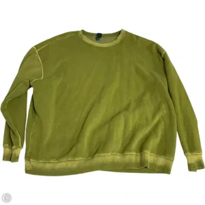 Photo Glam Trans Glow Sweatshirt Crewneck By Wild Fable In Green, Size: 1x