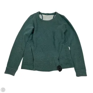 Athletic Sweatshirt Crewneck By Lululemon In Green, Size: S Village Charm