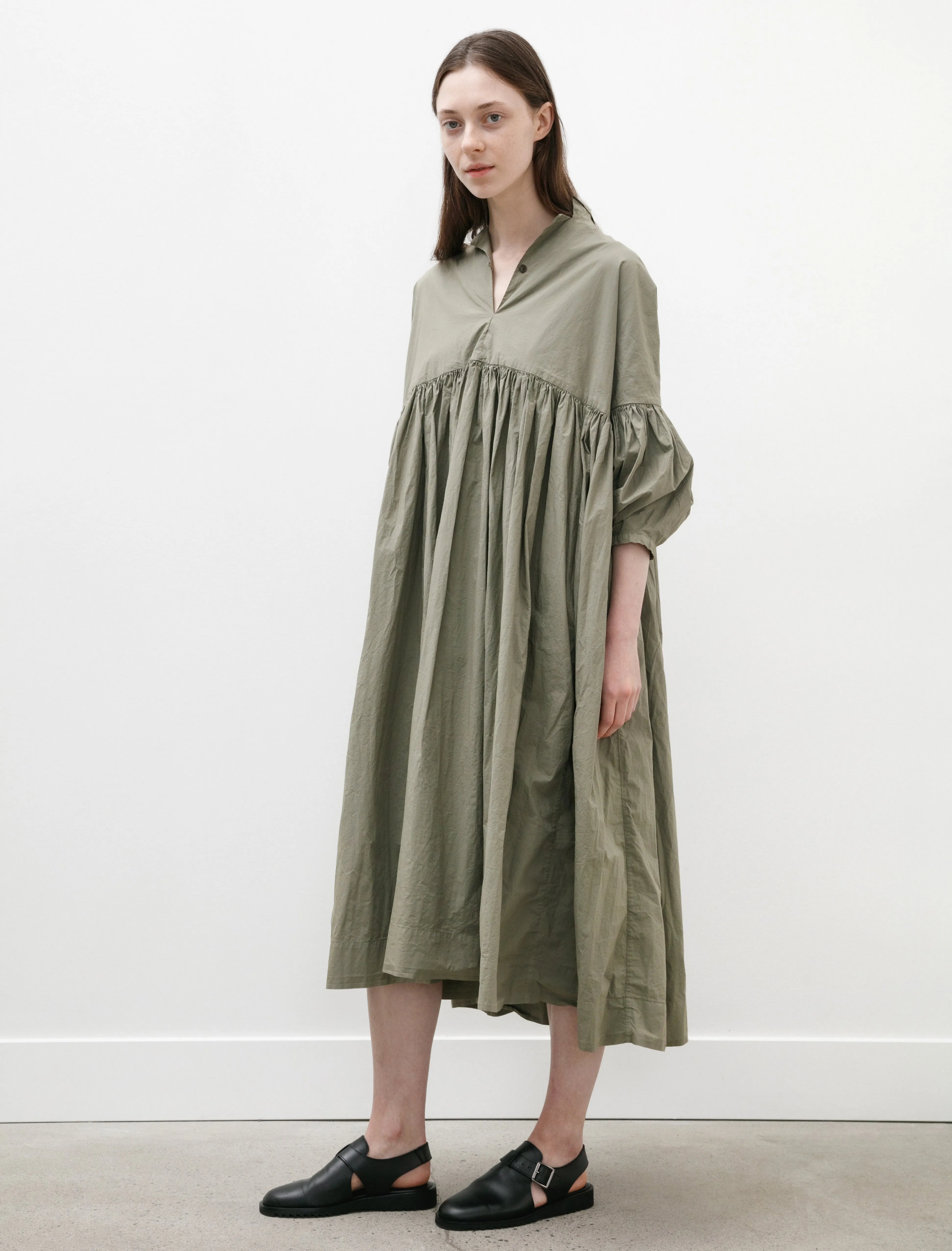 MultiDirectionalFlex Fairy Touch Camelia Dress Light Cotton Khaki