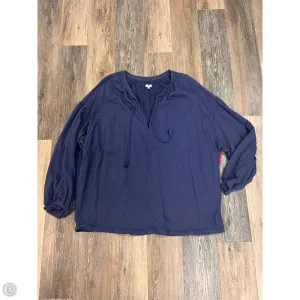 Sweatshirt Collar By Aerie In Blue, Size: Xxl ReinforcedStitching