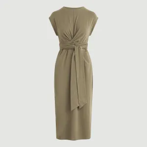 Fei Tie-Front Organic Cotton Dress (Petite) Soft Core