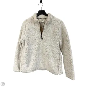 Sweatshirt Collar By Time And Tru In White, Size: M Professional Wear