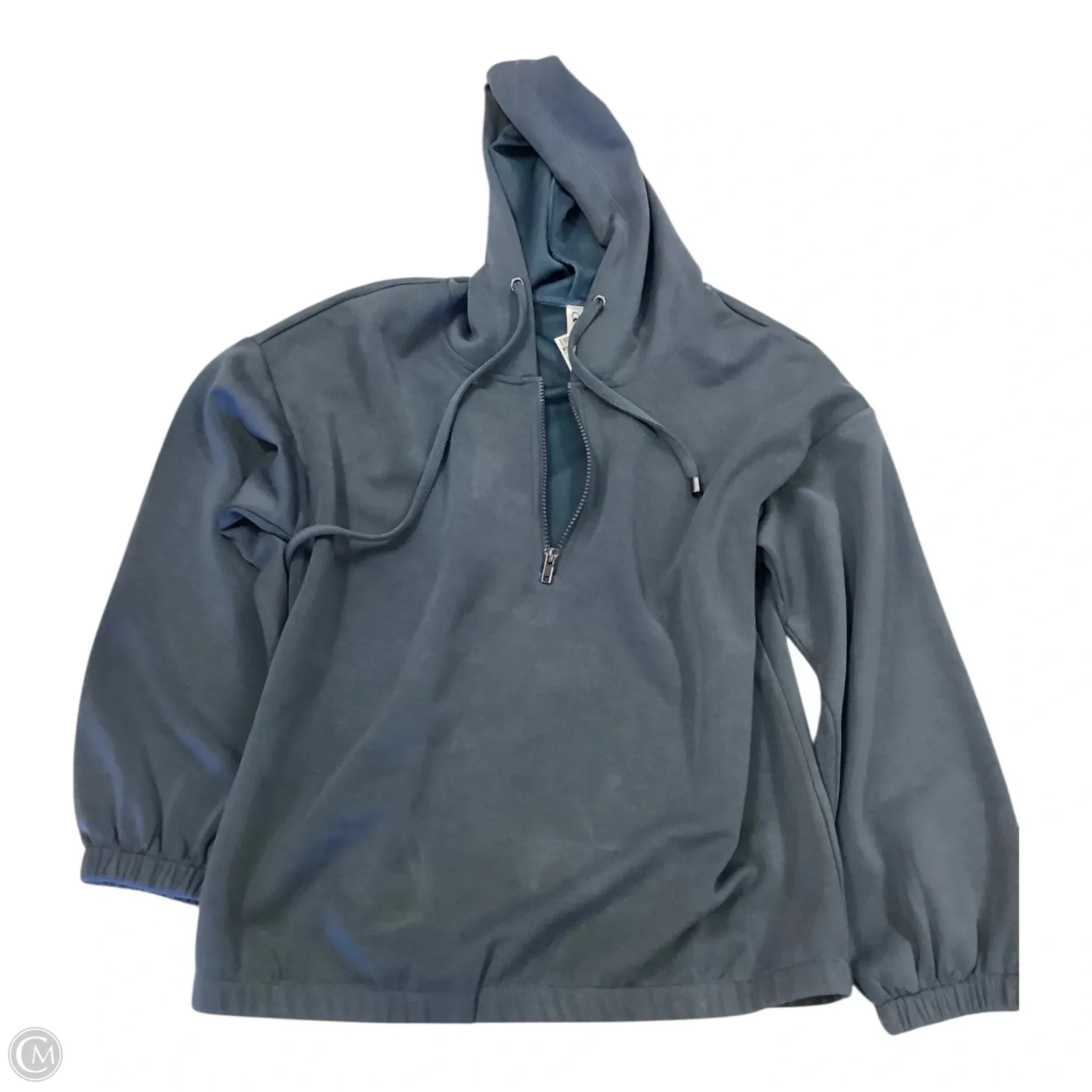 Warm Tracksuit Ergonomic Cut Sweatshirt Hoodie By Cable And Gauge In Grey, Size: M