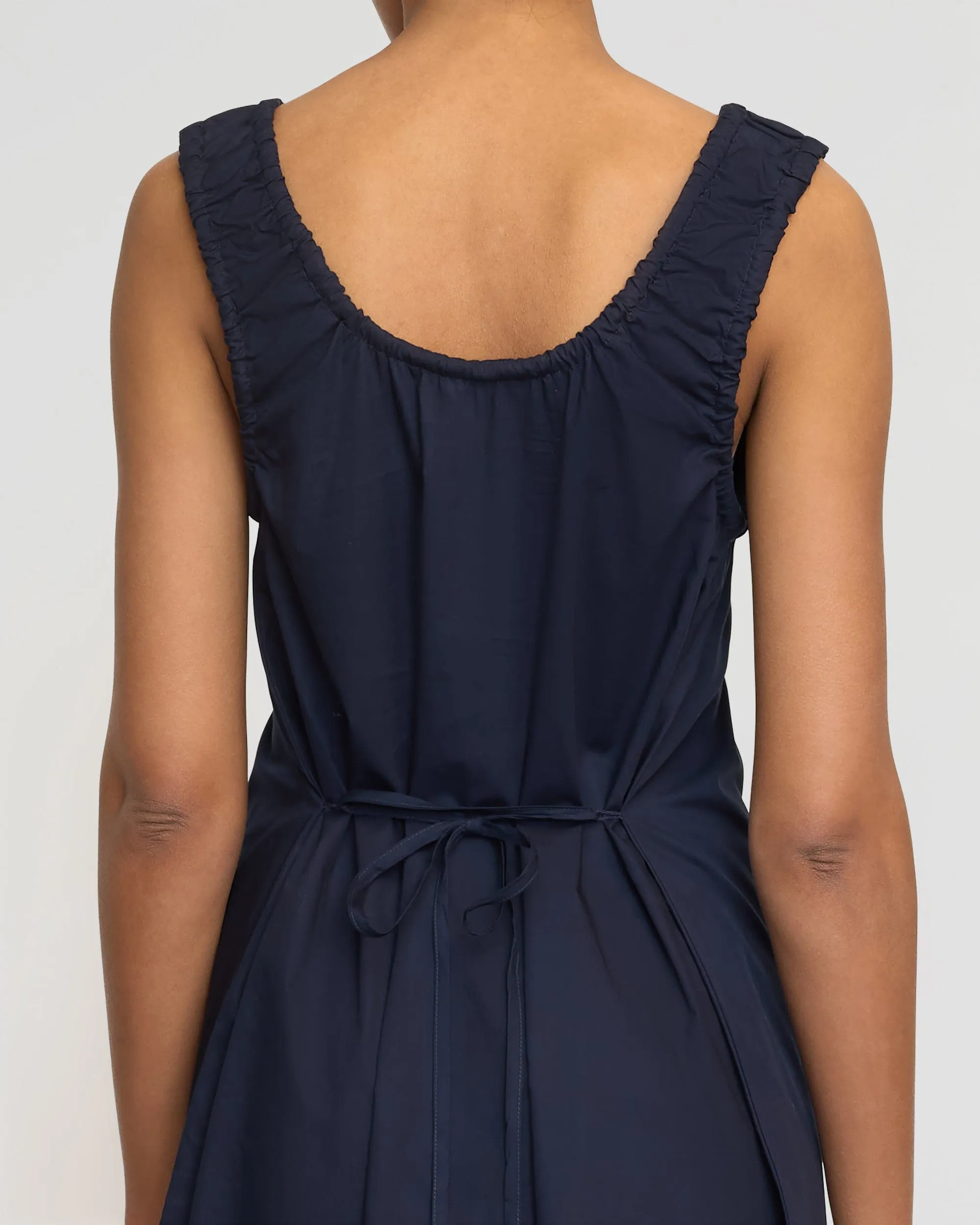 Durable Reinforced Edges Midori Organic Cotton U-Neck Dress