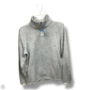 Craft Core Ventilation Panels Athletic Sweatshirt Collar By Columbia In Grey, Size: M