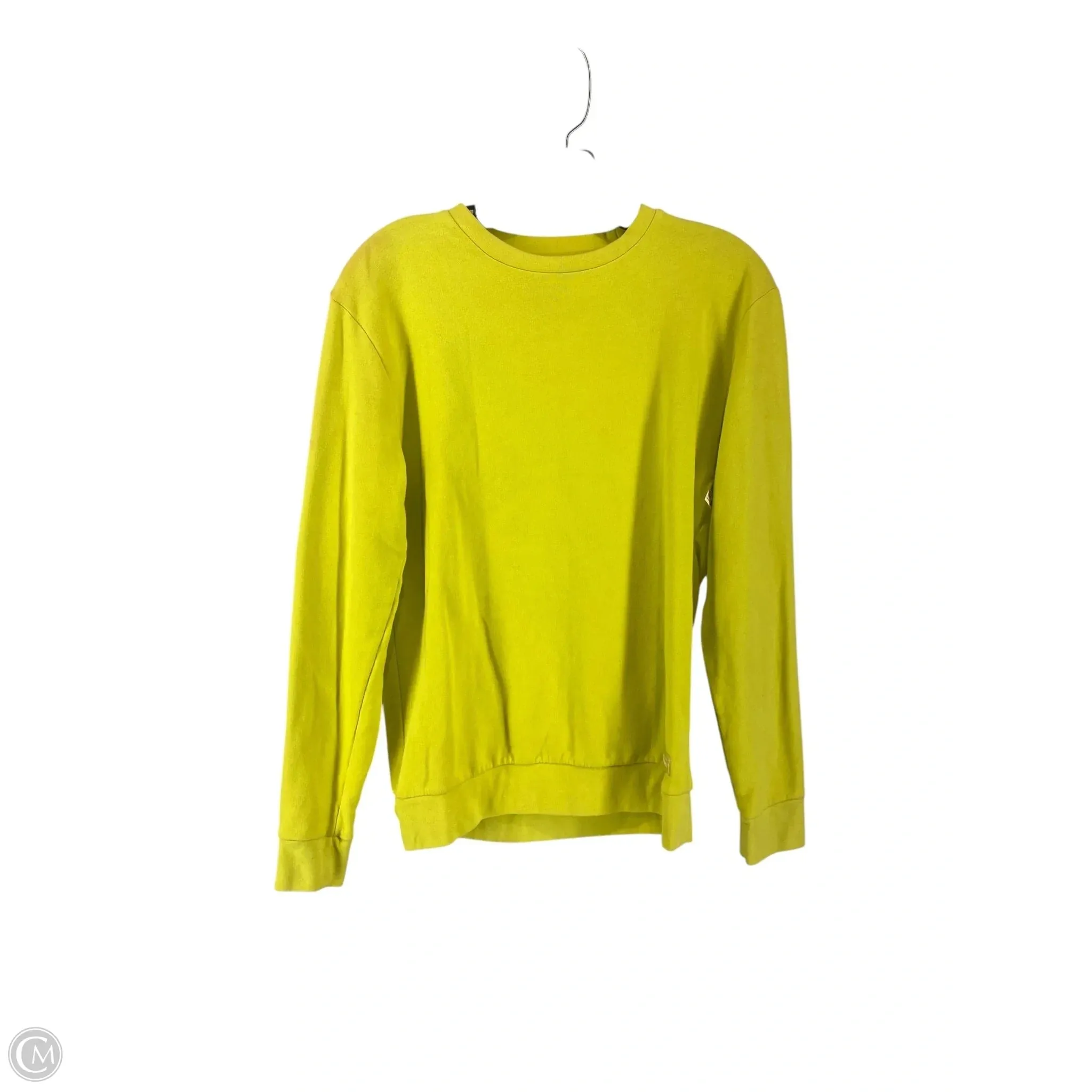 Sweatshirt Crewneck By Cmc In Green, Size: M StaticFree Lining Sharp Look
