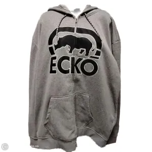 spring fresh New Yorker Sweatshirt Hoodie By Clothes Mentor In Grey, Size: 2x