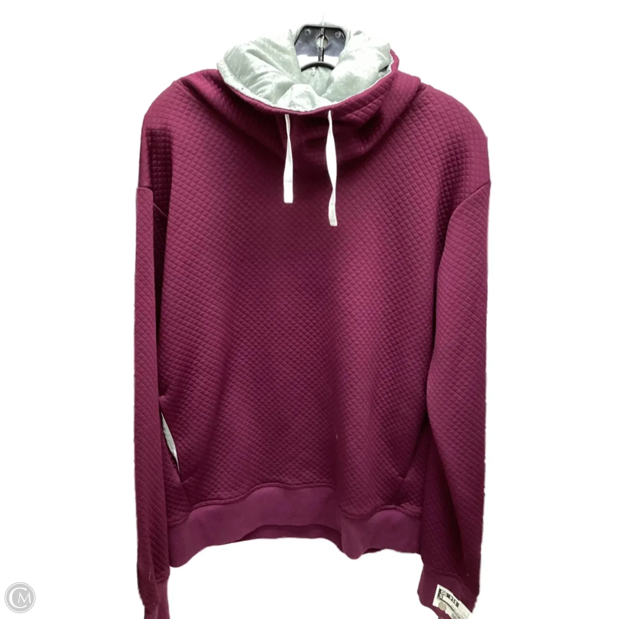 Sweatshirt Collar By Under Armour In Maroon, Size: L DurableReinforcedElbow Adaptable Outfit