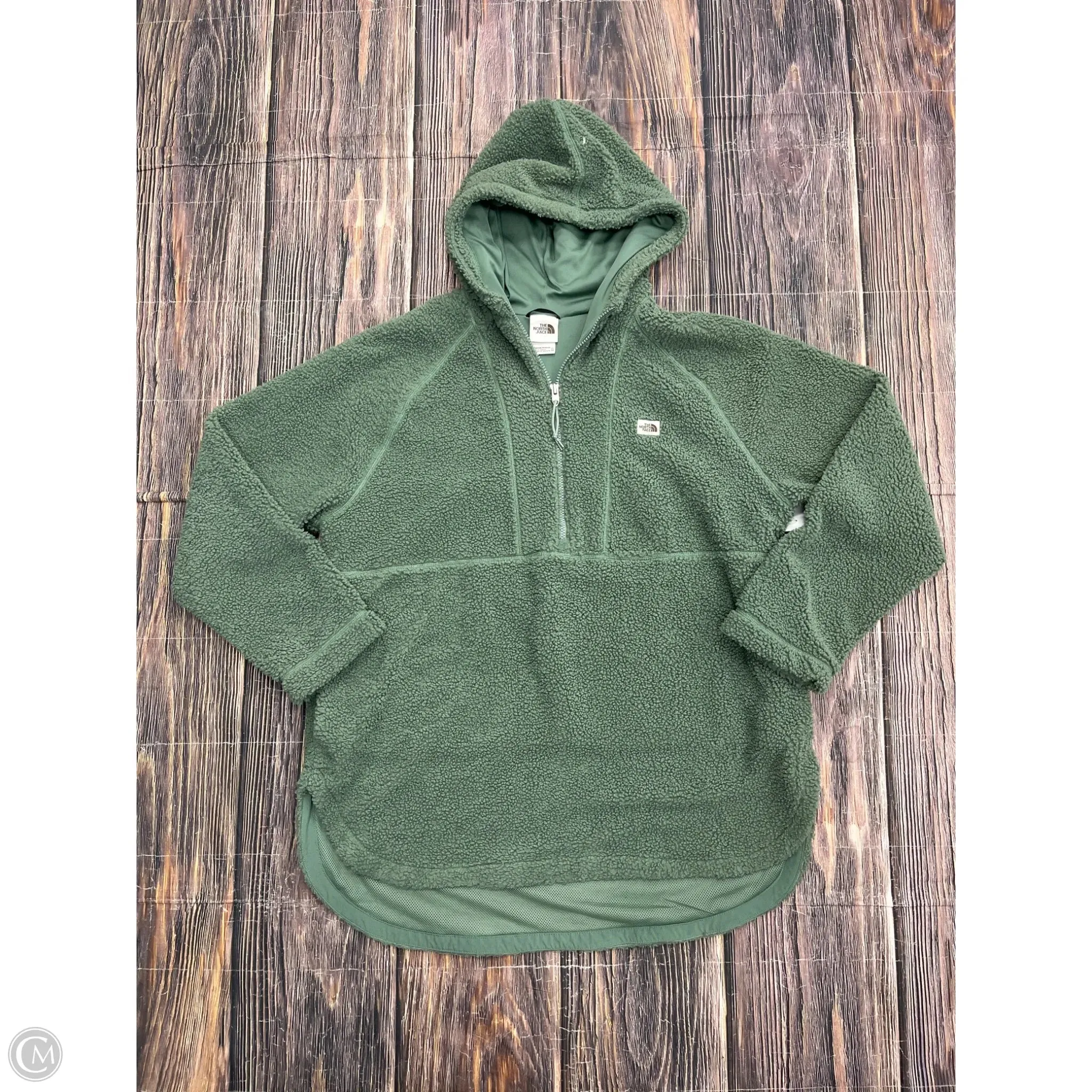 Morning Walk Sweatshirt Hoodie By The North Face In Green, Size: Xl