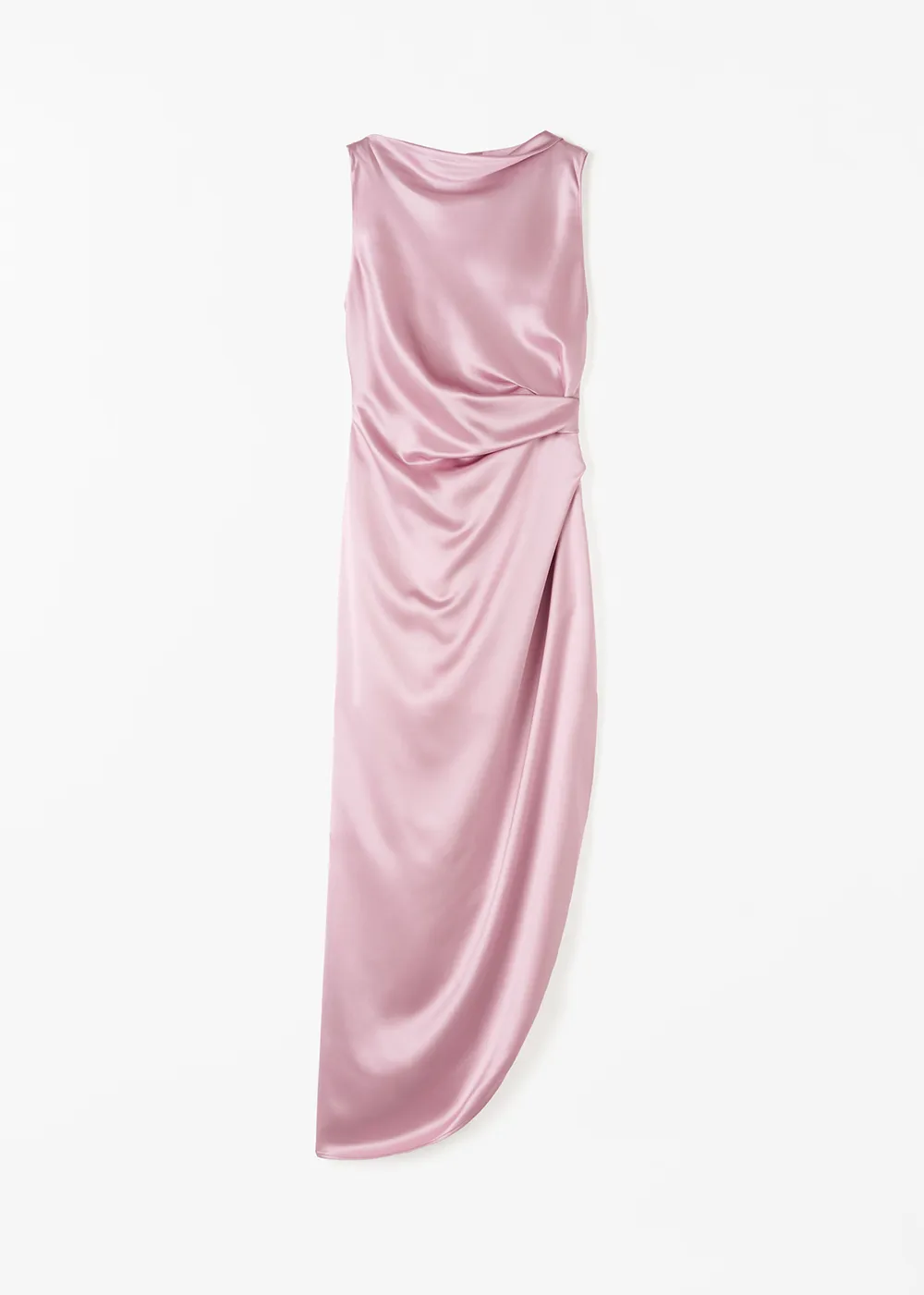With its simple silhouette this maxi dress offers a flattering look for all body types Karlin Satin Dress