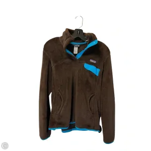 London Edge Thermal regulation Sweatshirt Collar By Patagonia In Brown, Size: M