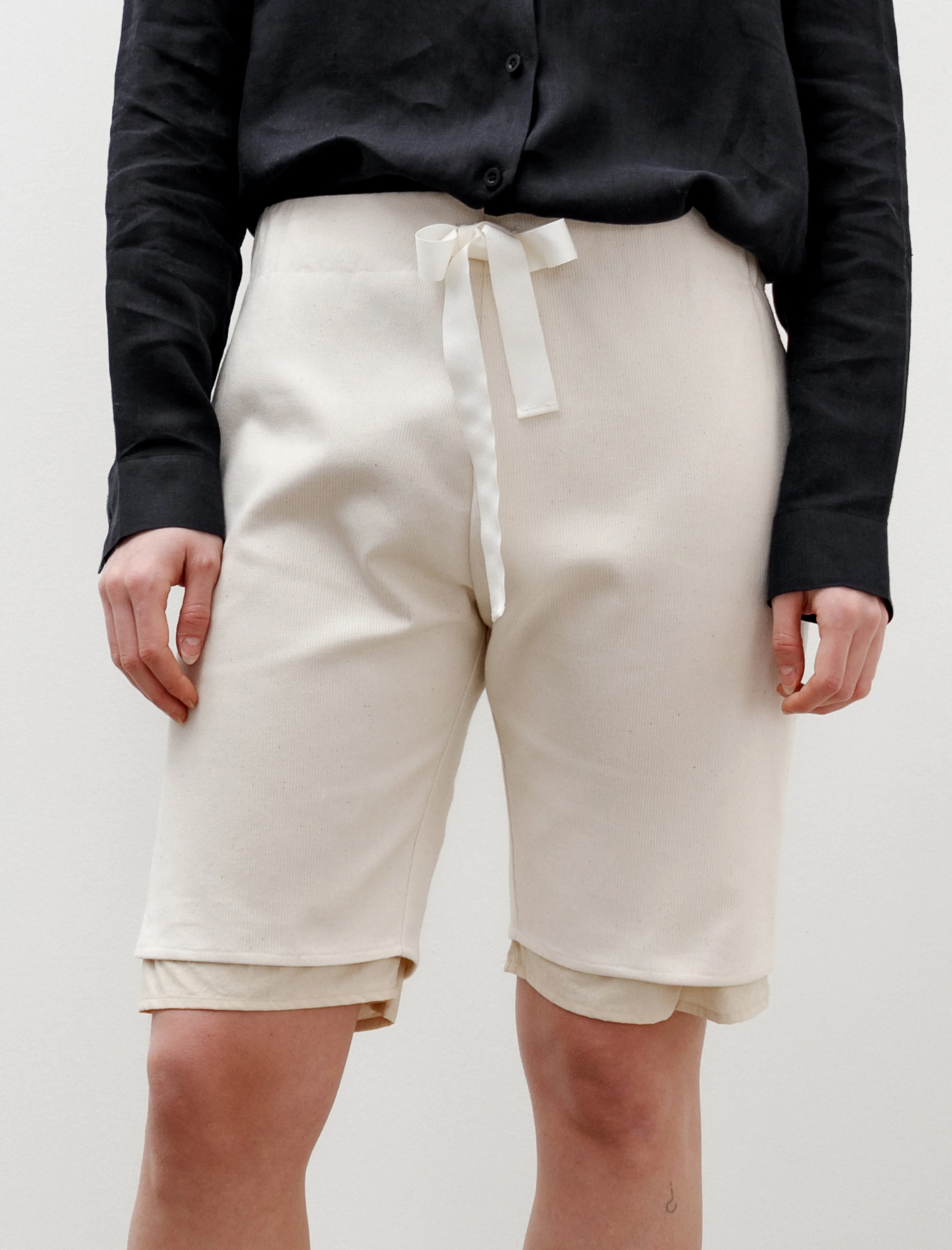 Below Shorts Off White skiing gear Simple Style