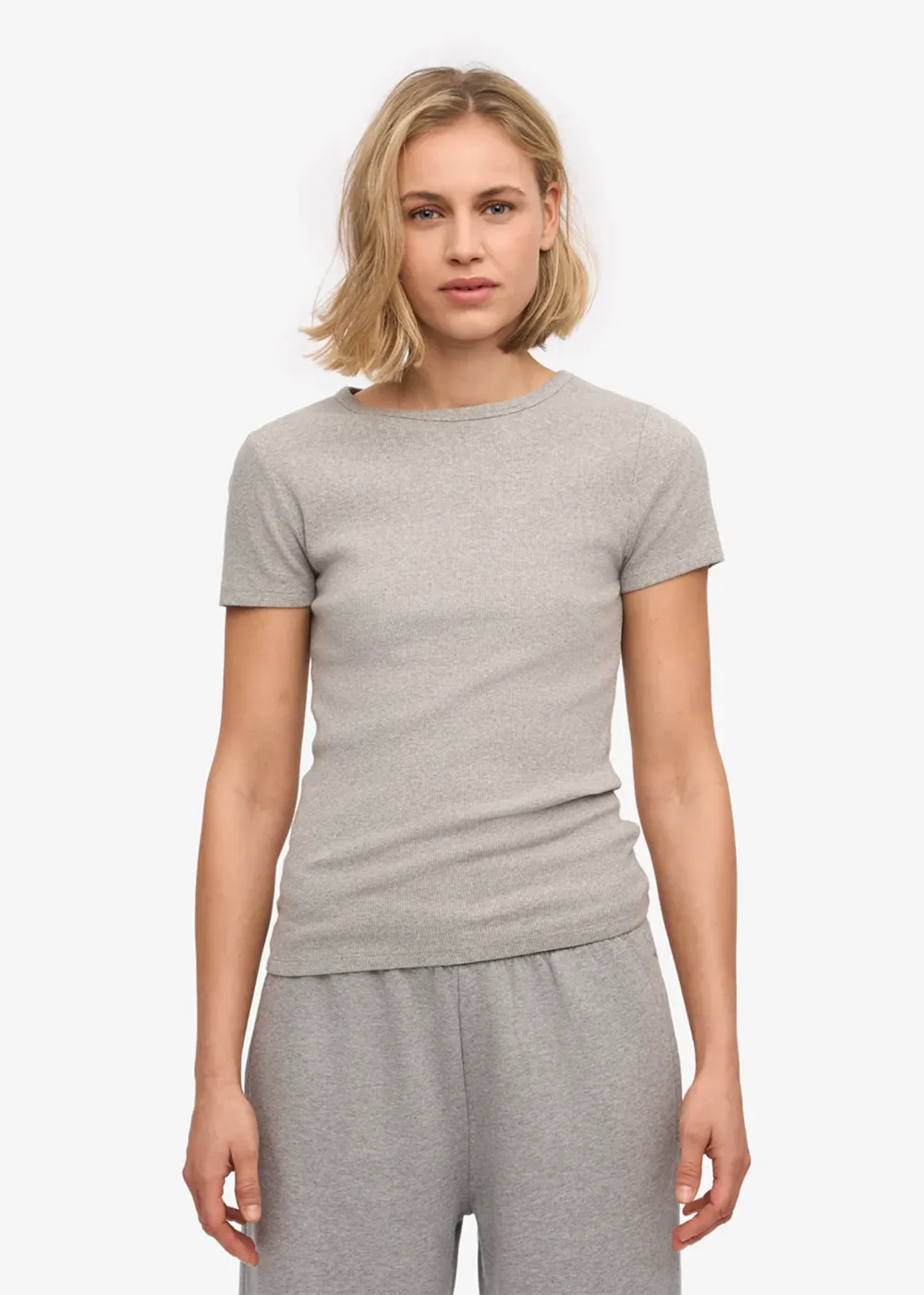 Organic Rib SS T-Shirt Classic Wearable