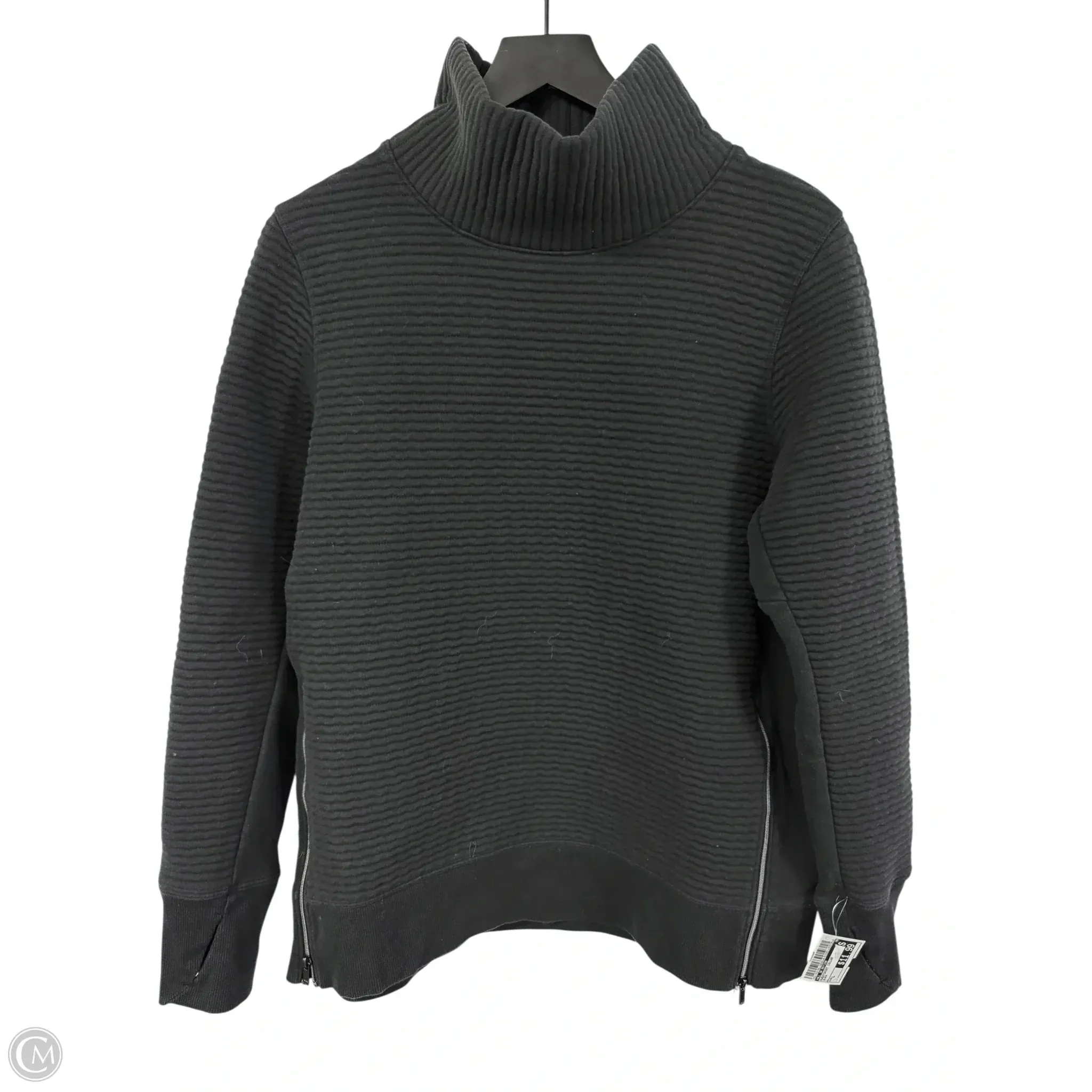 Thermal regulation Sweatshirt Collar By All In Motion In Black, Size: L