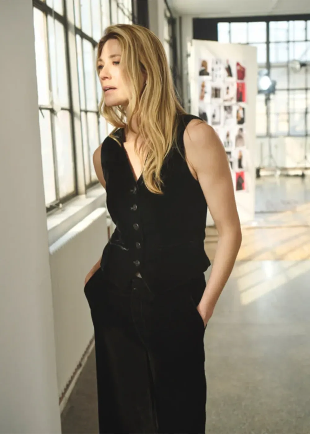 Comfy Layers Malene Velvet Vest