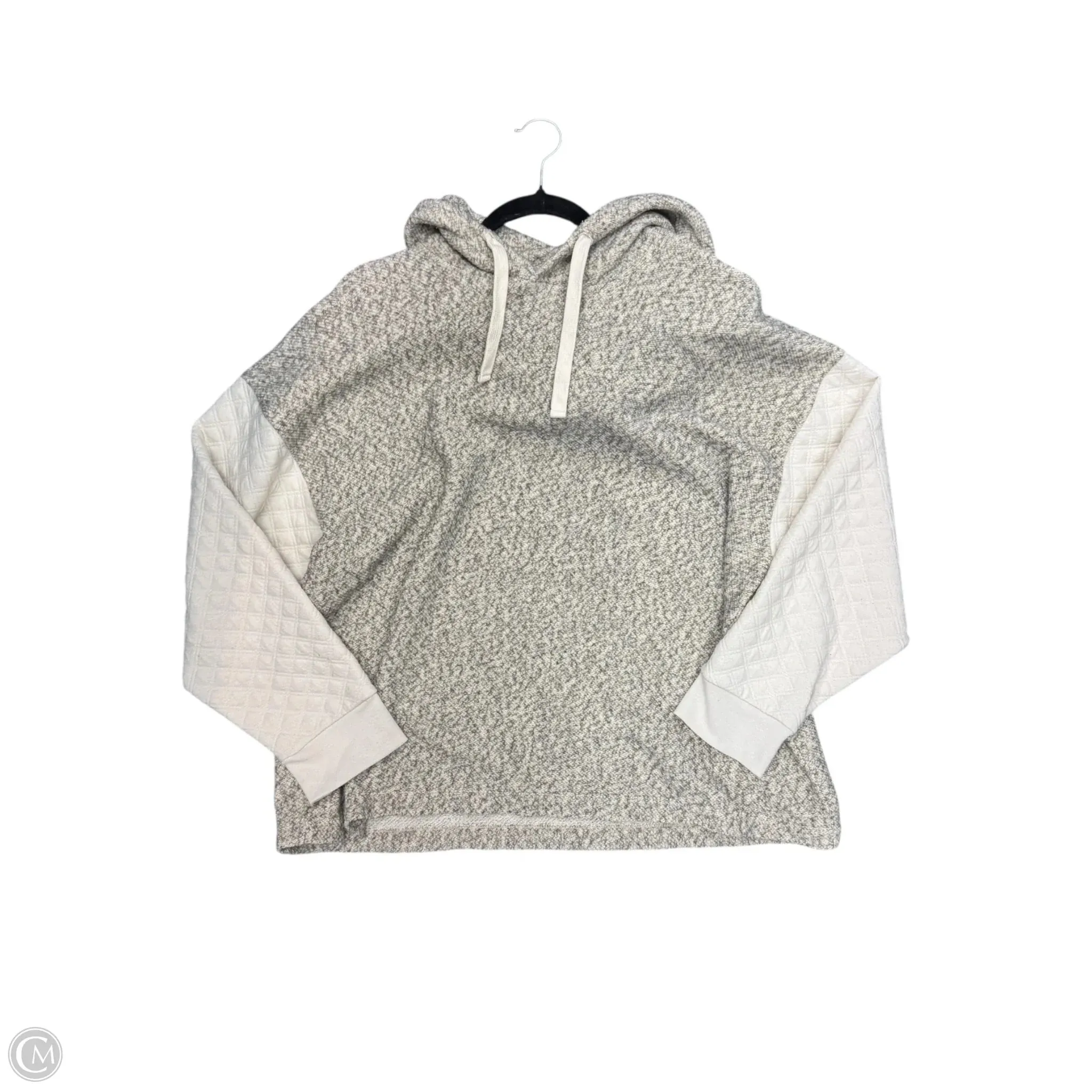 MultiPocketDesign Sky Mood Sweatshirt Hoodie By Madewell In Grey, Size: Xl