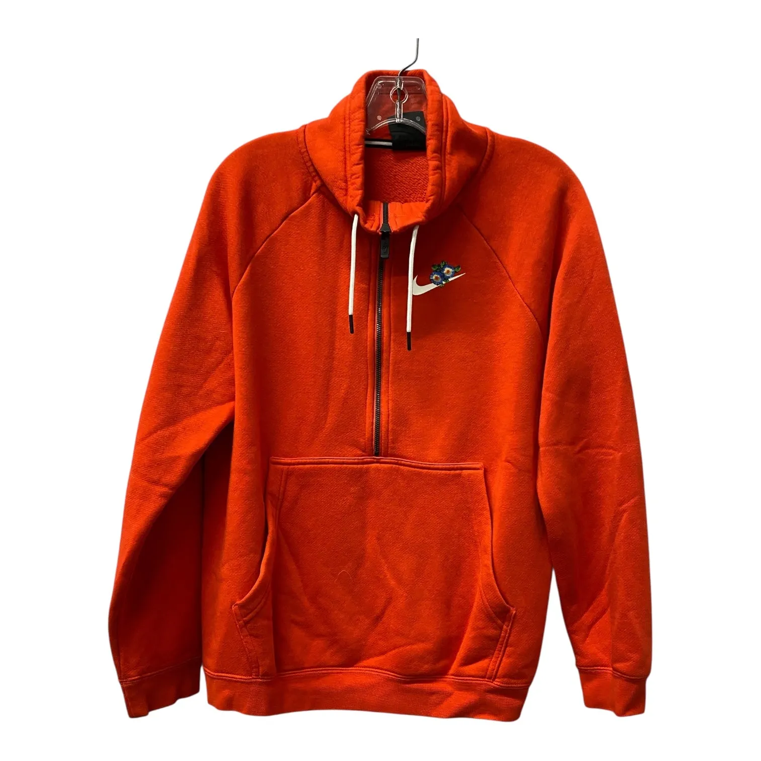 Sweatshirt Crewneck By Nike Apparel In Red, Size:L Light Flow Fashion Core