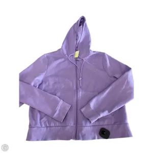 Sweatshirt Hoodie By True Religion In Purple, Size: Xl Antibacterial Finish