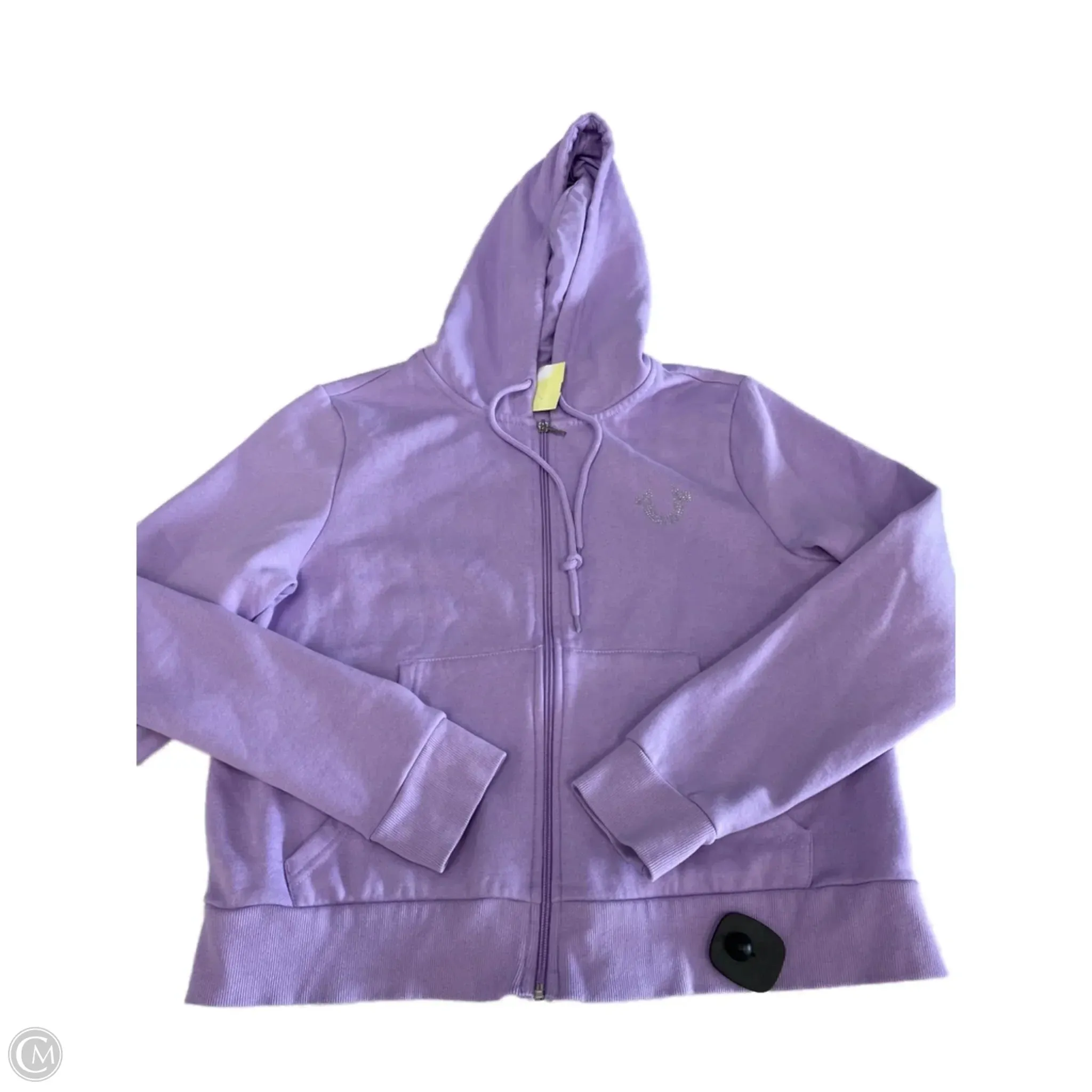 Sweatshirt Hoodie By True Religion In Purple, Size: Xl Antibacterial Finish