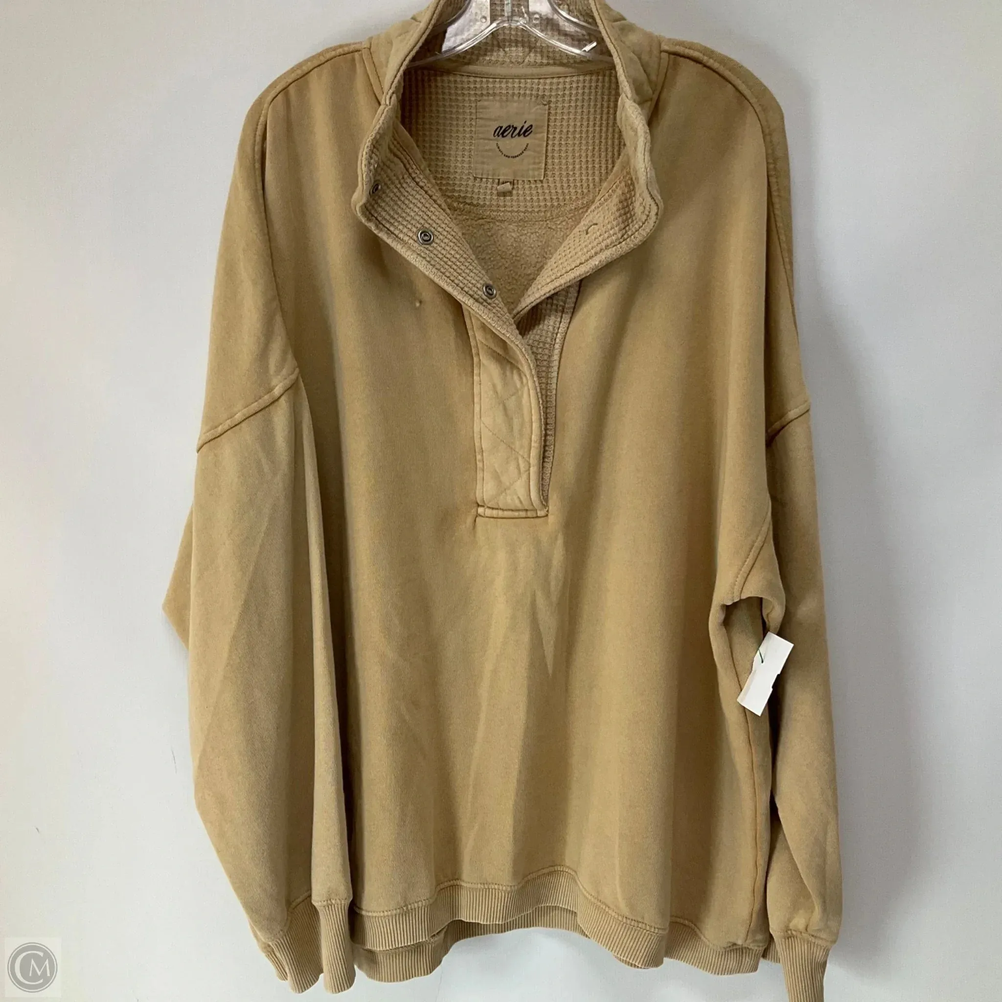 Sweatshirt Collar By Aerie In Beige, Size: L Effortless Design