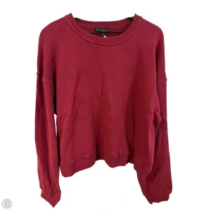 AirflowOptimized Sweatshirt Crewneck By Chaser In Red, Size: L