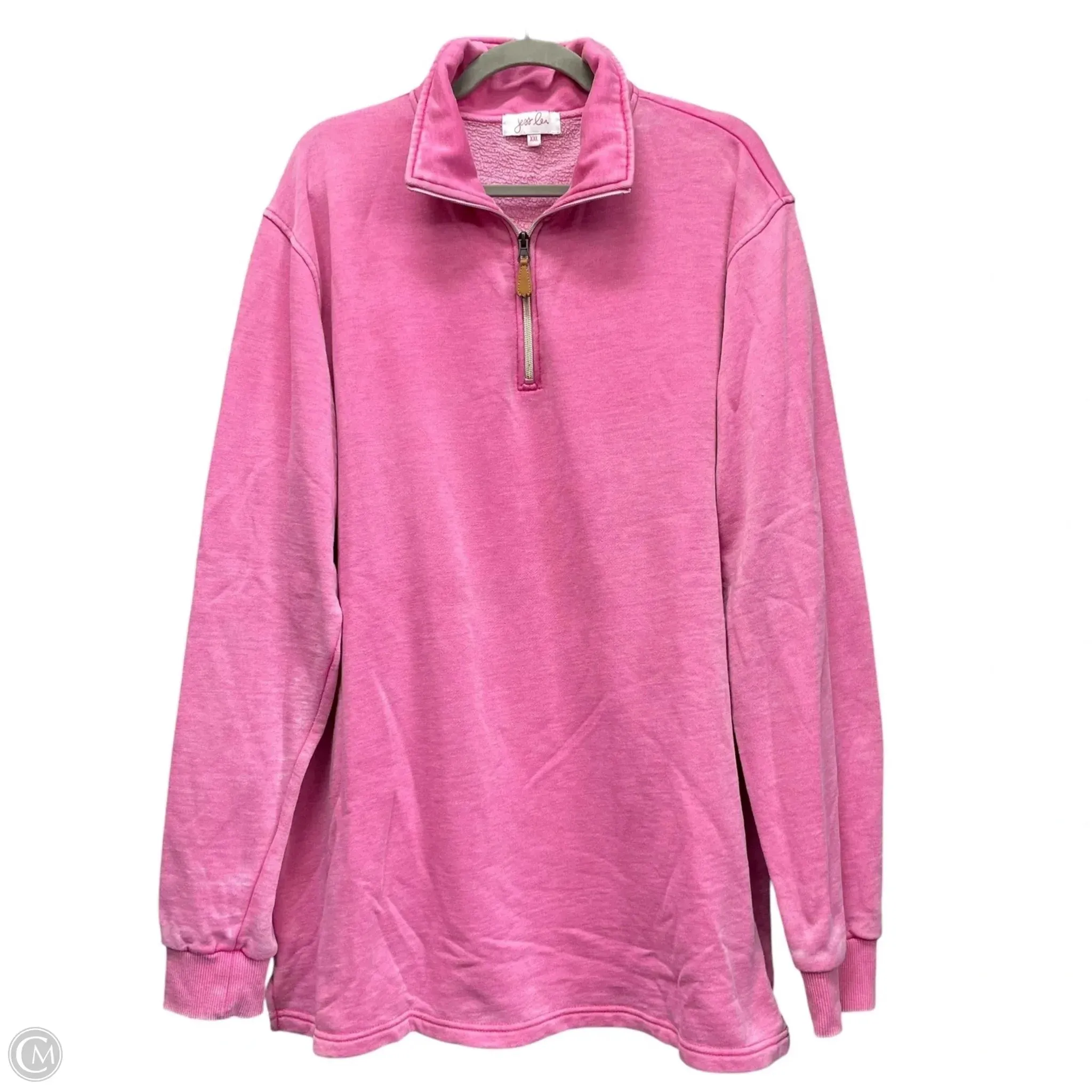 Sweatshirt Collar By Jess Lea In Pink, Size: Xxl simple design