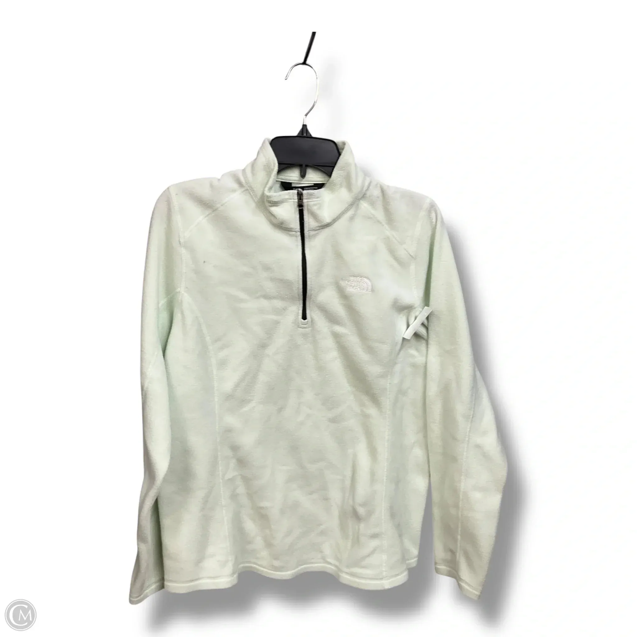 Athletic Sweatshirt Collar By The North Face In Green, Size: Xl Airflow Mesh Panels Smooth Edge Binding