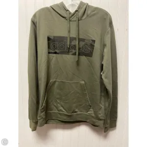 Glass Fit King Mode Sweatshirt Hoodie By Adidas In Green, Size: M