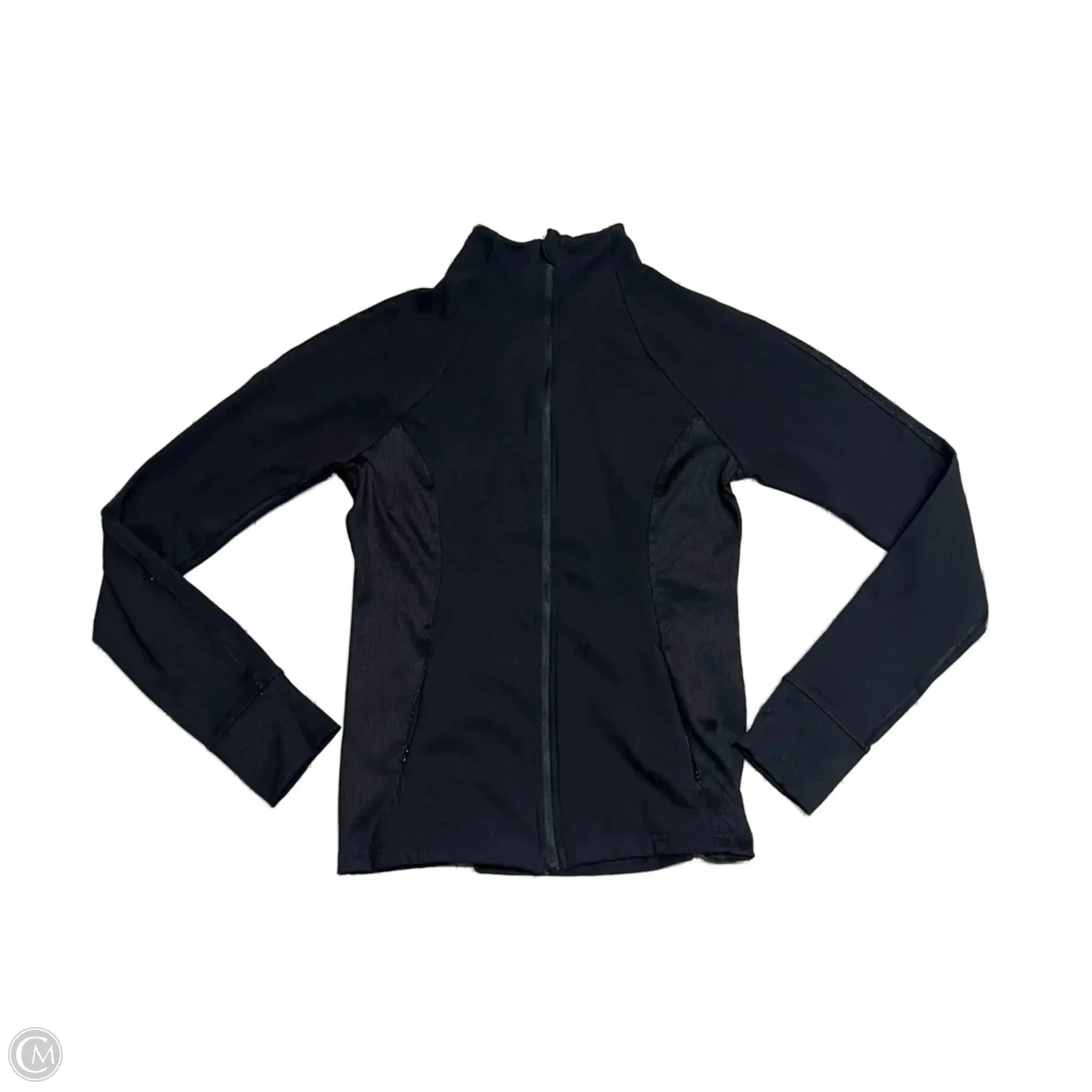 Machine Fit Athletic Sweatshirt Collar By 90 Degrees By Reflex In Black, Size: S