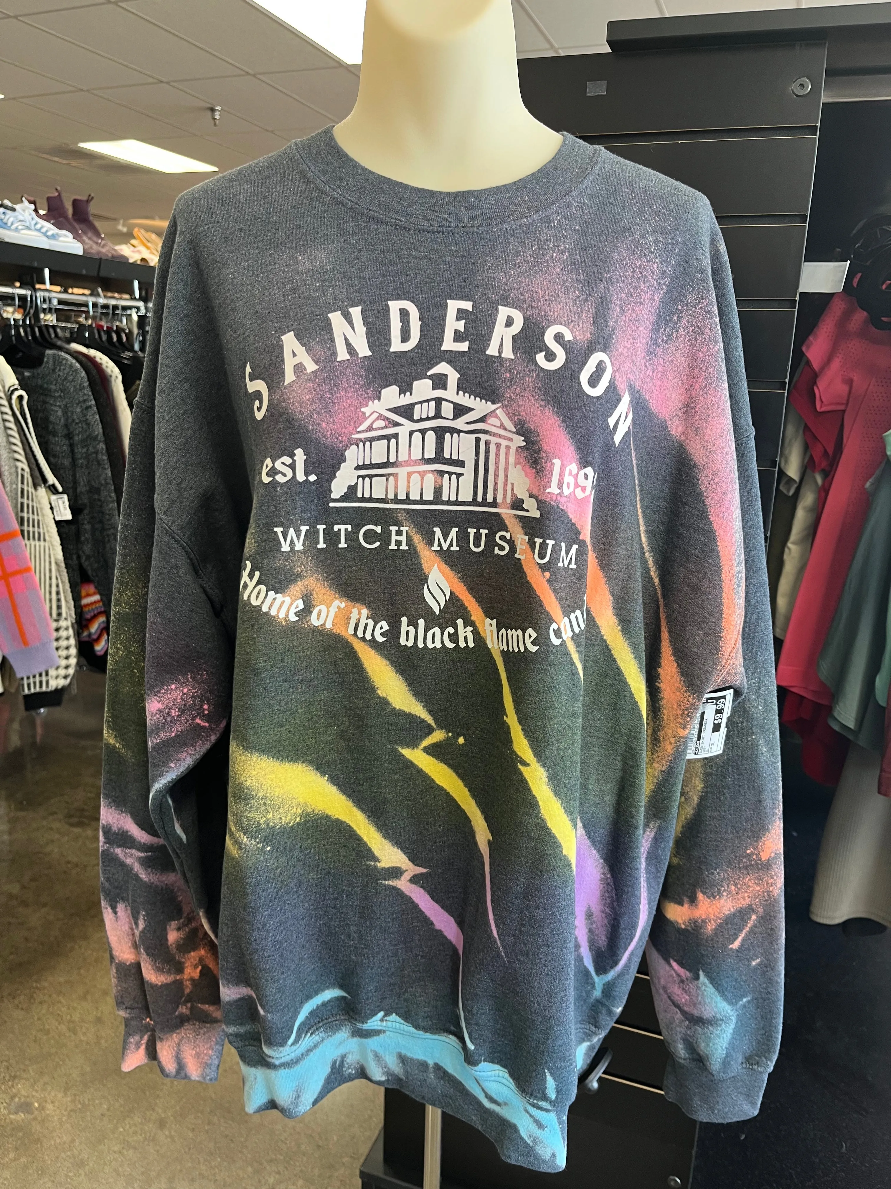 SWEATSHIRT CREWNECK by GILDAN In GREY, Size: XL Elegant Layer Functional Jacket
