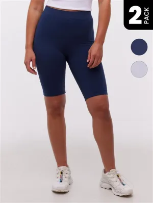 Airflow Mesh Panels Kiah Cycle Shorts 2-Pack