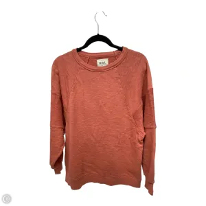 Sweatshirt Crewneck By Madewell In Orange, Size: S Essential Shirt