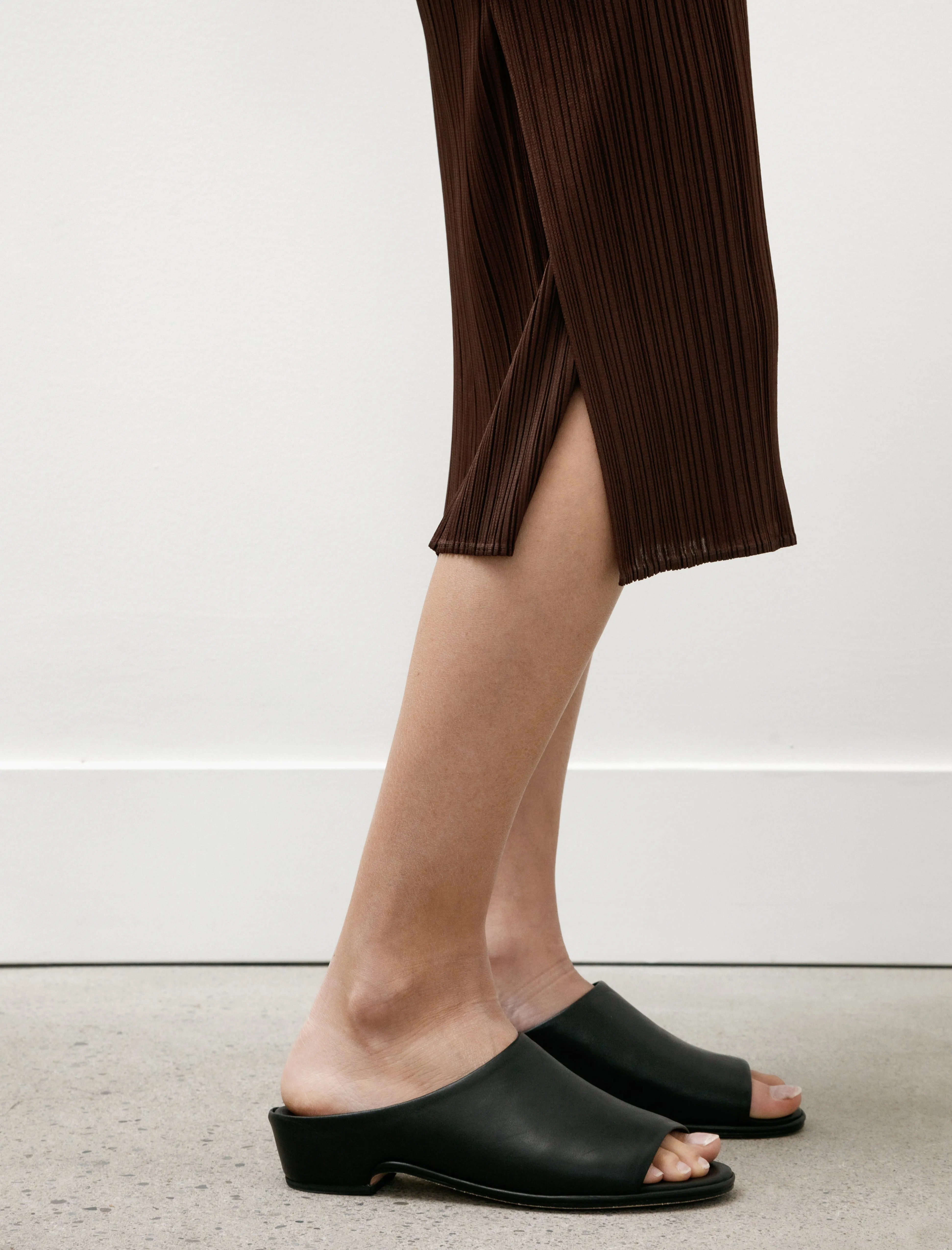 Monthly Colours Tank Dress Dark Brown NonSlip Grips Hygienic Finish