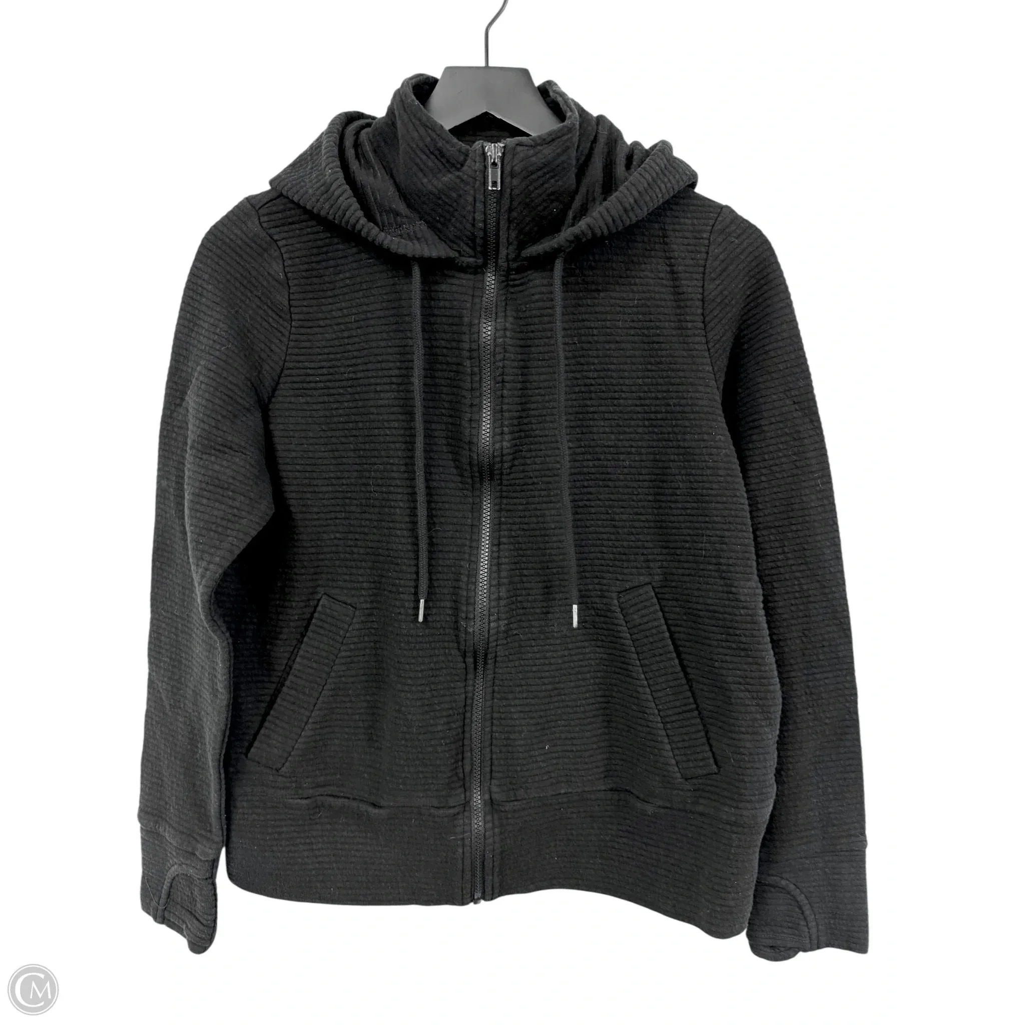 Love Energy MultiDirectionalFlex Sweatshirt Hoodie By Active Life In Black, Size: L
