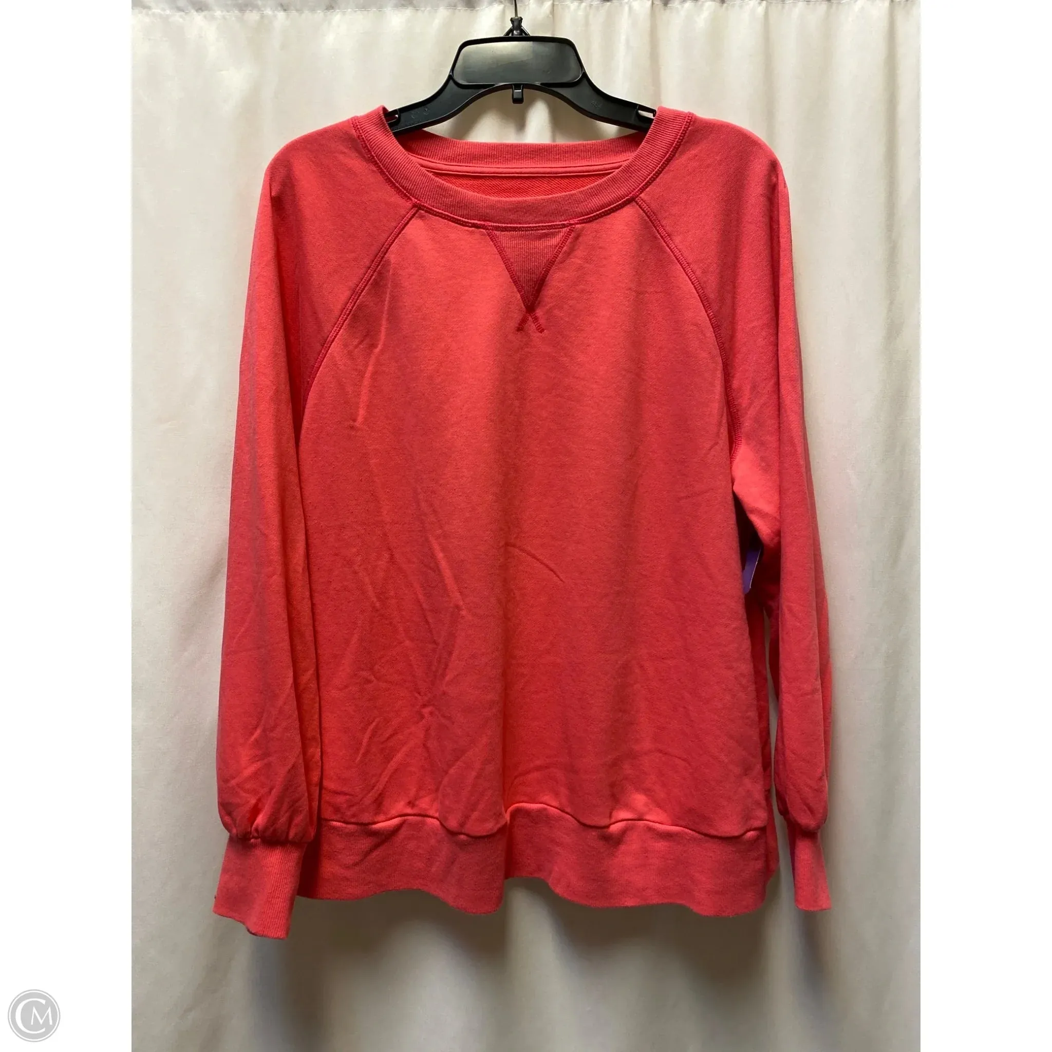 Sweatshirt Crewneck By Livi Active In Pink, Size: L Moon Cool Dream Base