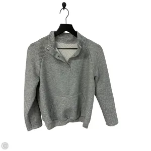 Trendy Boots Sweatshirt Collar By Shein In Grey, Size: M