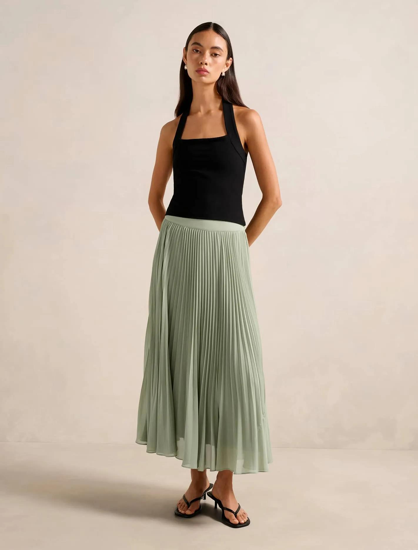Aurora Pleated Skirt Noble Grace