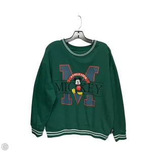 Champion Glow Fairy Core Sweatshirt Crewneck By Clothes Mentor In Green, Size: Xl