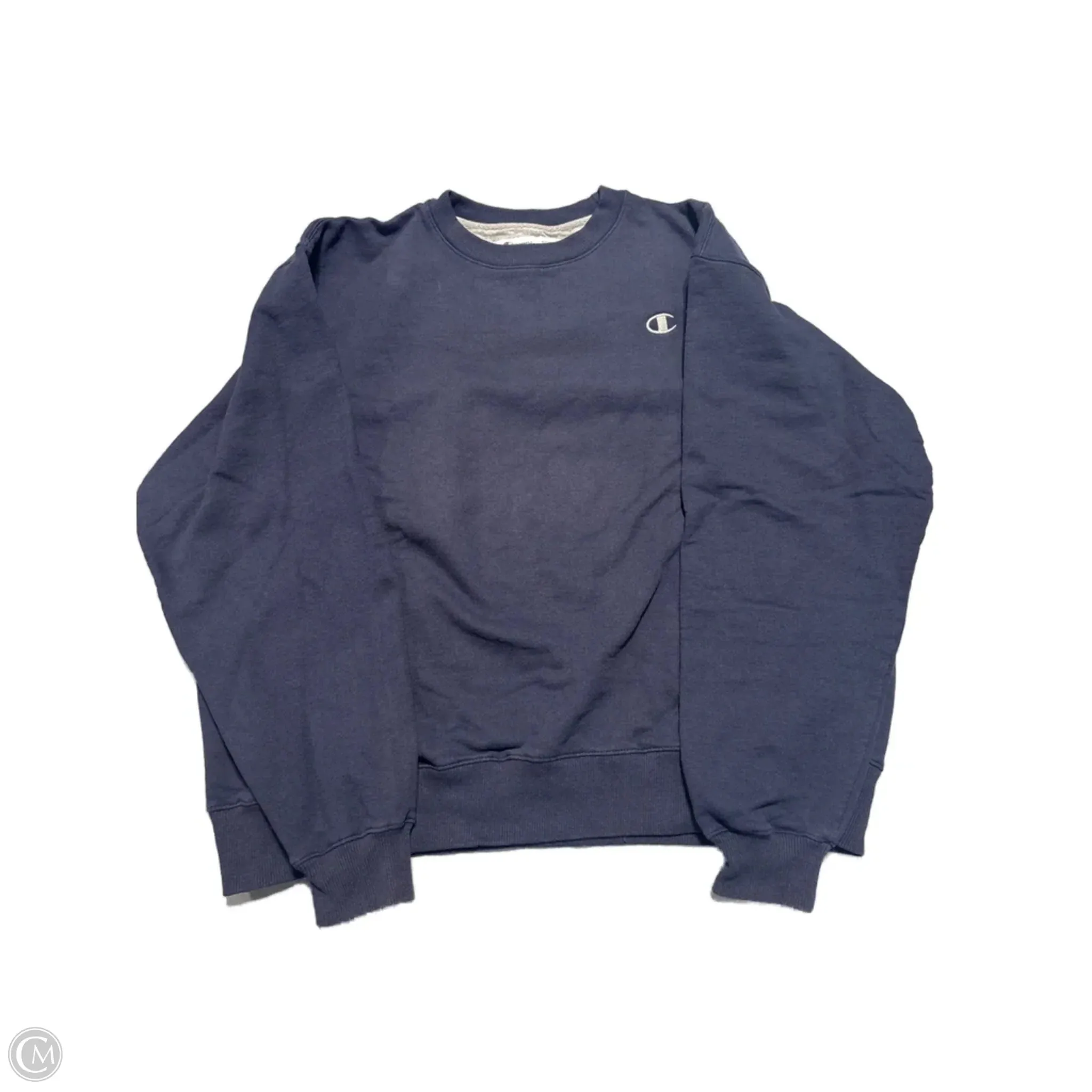Sweatshirt Crewneck By Champion In Navy, Size: Xl Prince Core