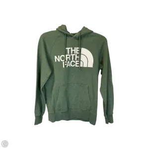 Sweatshirt Hoodie By The North Face In Green, Size: Xs Relaxing Design Vacation Mood