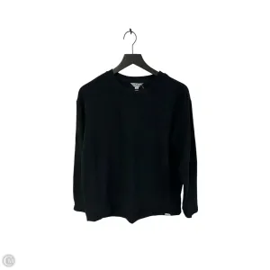 NoRubEdging NonSlipTrim Sweatshirt Crewneck By Orvis In Black, Size: S