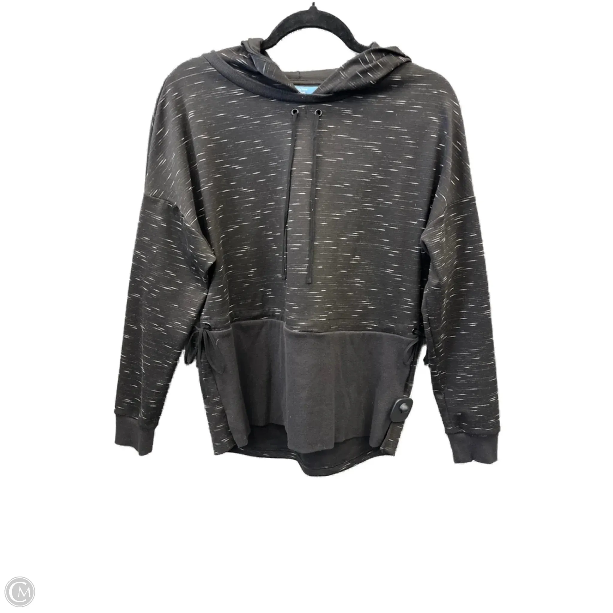 Sweatshirt Hoodie By Simply Vera In Black, Size: Xs EcoFriendly Dye