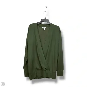 Sweatshirt Collar By Athleta In Green, Size: M Crown Fit
