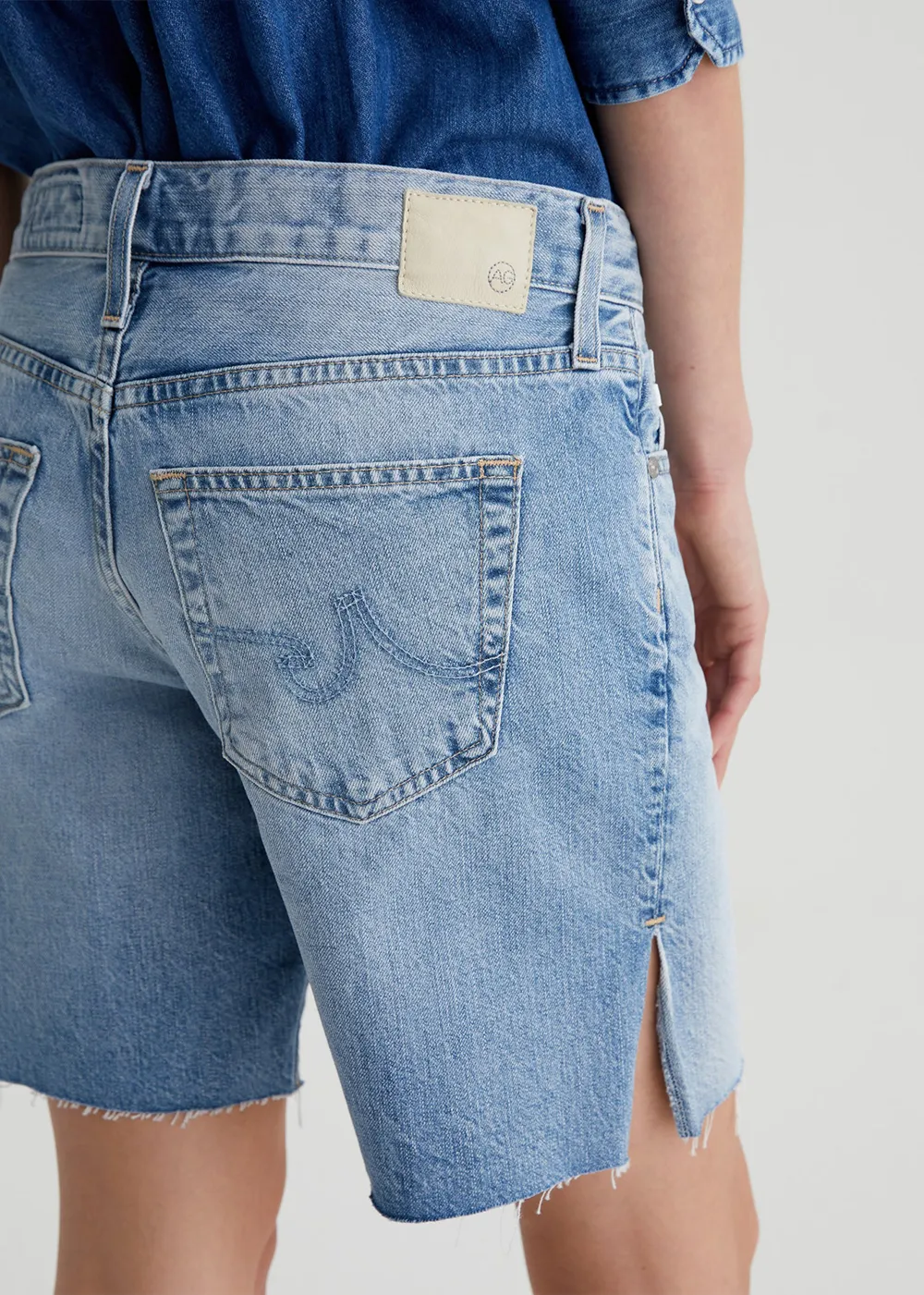 Ex Boyfriend Denim Short Compact Storage Feature Quick Drying