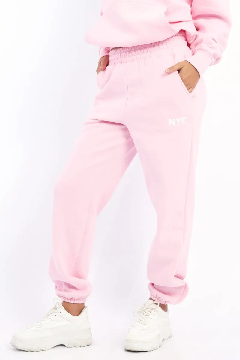 Freedom Fit Breathable Wearable Pink Track Pants Jogger