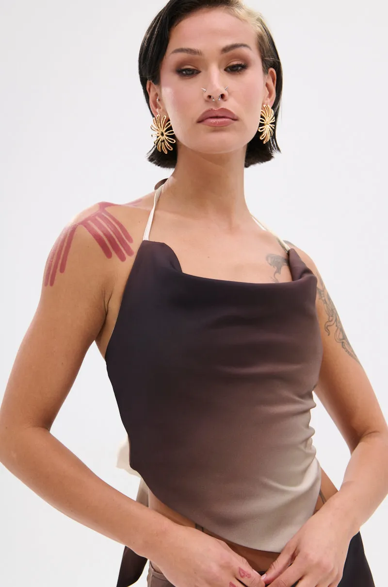 Sun Safe OUT FOR THE NIGHT HALTER TOP