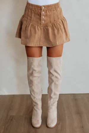 Autumn Amber Skirt Performance Outfit Fashion Fusion