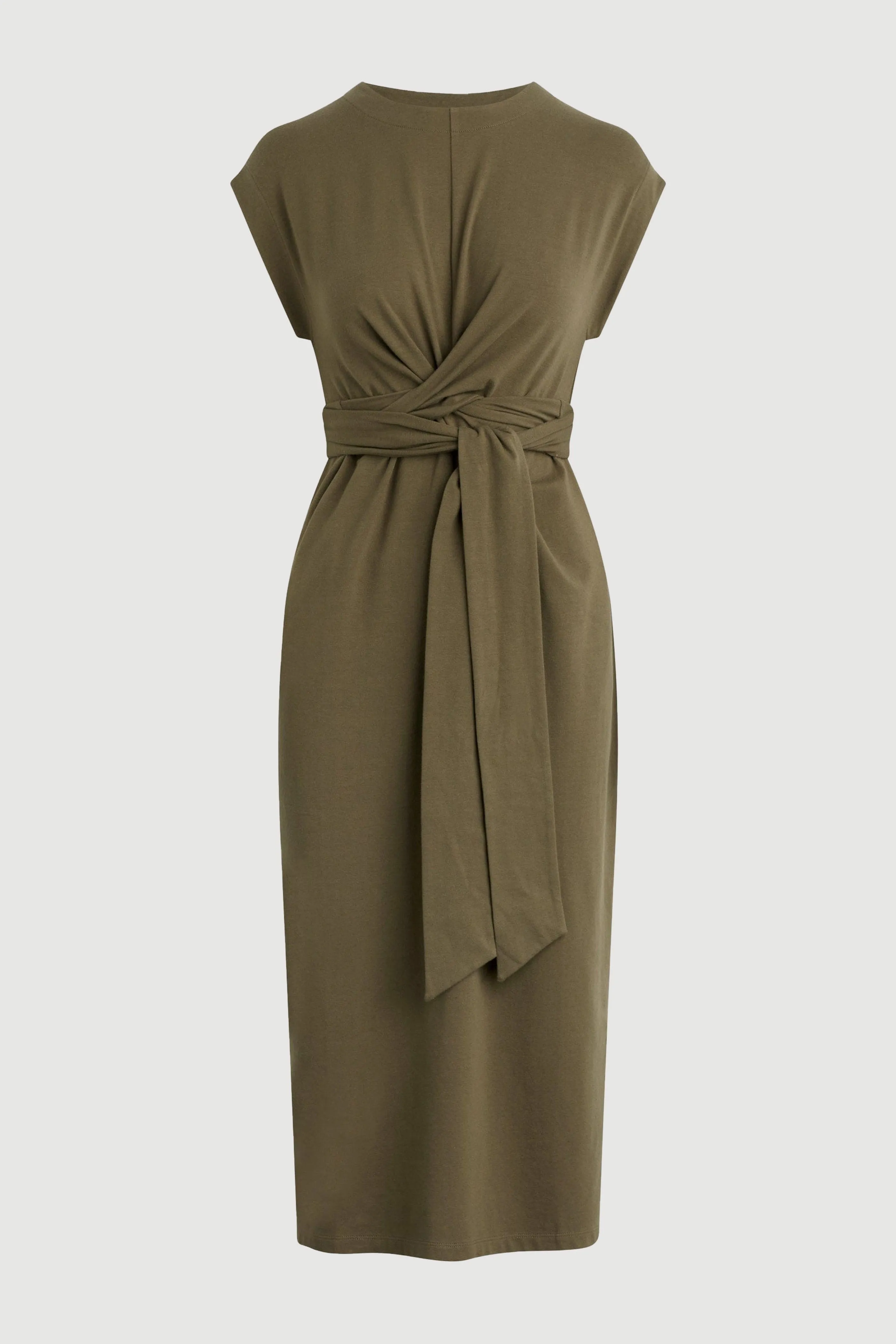 Fei Tie-Front Organic Cotton Dress (Petite) Energy Ease