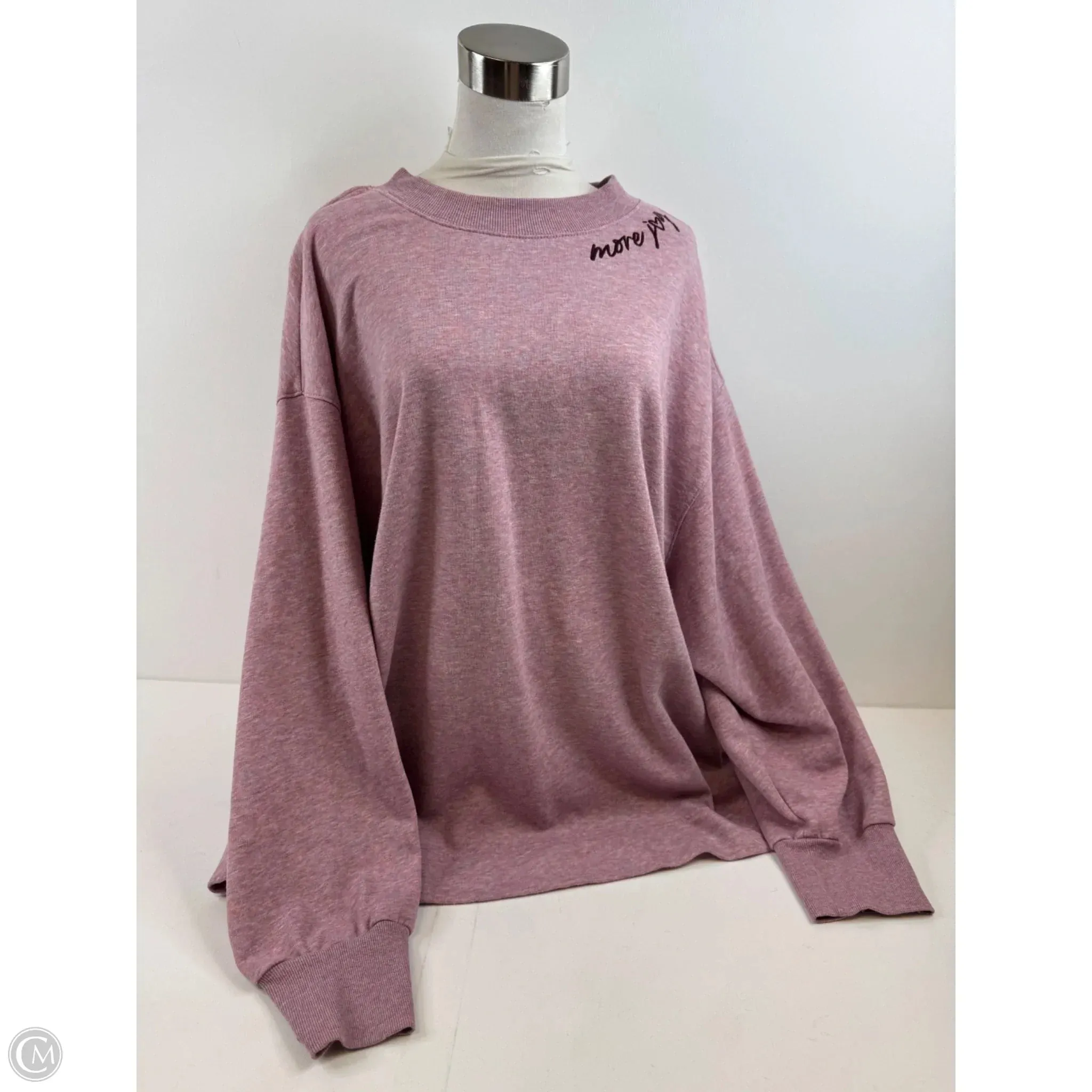 Sweatshirt Crewneck By Old Navy In Purple, Size: 3x HighElasticity Smart Look